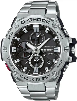 Часы Casio GST-B100D-1AER G-Shock., Серебристый
