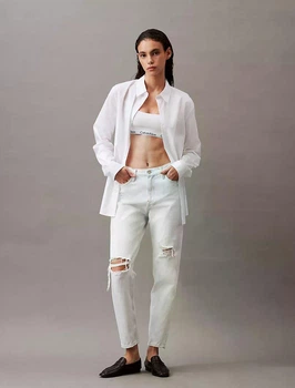 Женские джинсы Calvin Klein 29W L28 светло голубые