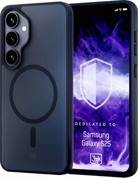 Панель 3MK Smoke MagCase для Samsung Galaxy S25 Black (5903108615426)