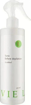 Тонік для очищення шкіри перед депіляції Levie Tonic Before Depilation Aloe & Basil, 500 мл