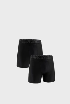 Чоловічі чорні боксери (2 шт) UA PERFORMANCE POUCH Under Armour XL 6011474-001