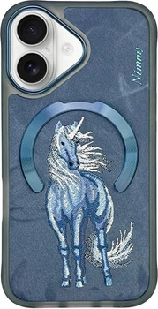 Панель Nimmy Magnetic Fantasy Animal MagSafe для Apple iPhone 16 Blue (6971080319631)