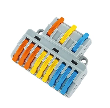 Клемма проходная ENERGIO CMK-423-9 3-9 отв 32А 450В с зажимом