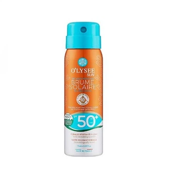 Солнцезащитный спрей для лица O'lysee Over Make-Up High Protection SPF50 Face Sun Mist поверх макияжа 75 мл