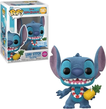 Фигурка Фанко Лило и Стич Плюшевое Покрытие №1567 Lilo and Stitch Flocked Funko 87200