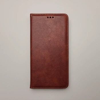 Чехол книжка Keyunfei для Xiaomi Redmi Note 5 / Note 5 Pro на магните коричневый