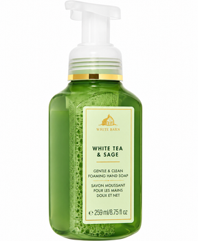 Мыло пенка для рук White Tea & Sage от Bath and Body Works