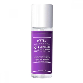 Тонік для лікування прищів і звуження пор Cos De Baha Salicylic Acid BHA 2% Liquid, 120 мл