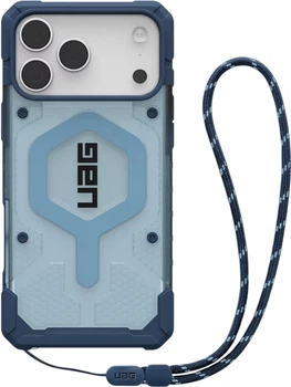 Чохол Urban Armor Gear Pathfinder Clear MagSafe + Lanyard для Apple iPhone 17 Pro Max Blues (840283923371)
