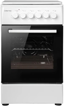 Газова плита з електричною духовкою Liberton LGC-5600CW
