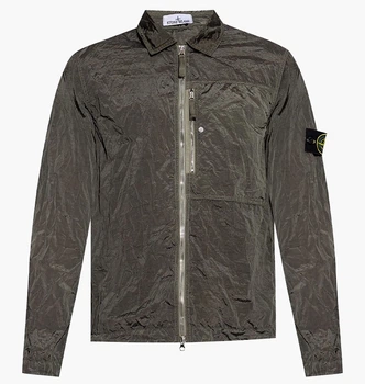 Ветровка Stone Island Nylon Metal Shirt Jacket Olive K1S151200005-S0019-V0054 XXL
