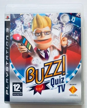 Диск для PlayStation 3 - Buzz! Quiz TV, английская версия, Б/У
