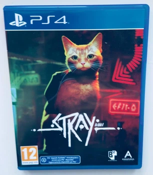 Диск для PlayStation 4 - Stray + 6 карт, русские субтитры, Б/У