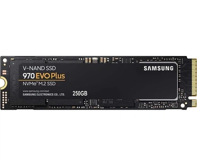 SSD накопичувач 250 ГБ Samsung 970 EVO Plus (M.2, V-NAND (MLC), NVMe, MZ-V7S250) Б/В