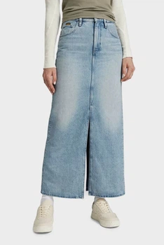 Жіноча блакитна джинсова спідниця Viktoria G-Star RAW 28 D24385,D436