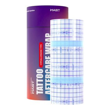 Плівка для загоєння тату Mast Tattoo Aftercare Wrap WS 026 Hypoallergenic, 1 м