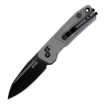 Складной карманный нож SRM Scout (6.9 см) 14C28N / алюминий, серый