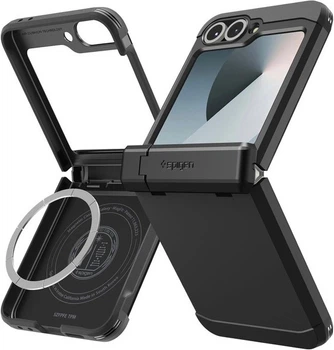 Панель Spigen Tough Armor Pro Mag MagSafe для Samsung Galaxy Z Flip6 / Z Flip7 FE Black (8800283309423)