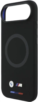 Etui BMW Silicon Logo MagSafe do Apple iPhone Air Czarne (3666339485016)