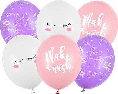Balony PartyDeco Jednorożec 30 cm 50 szt (5902230763531)