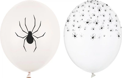 Balony PartyDeco Pająki 30 cm 50 szt (5904555099913)