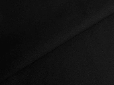 Ткань Плотный коттон твил угольно-чёрный, пог. м. (к3/2, 2510043, д1 к6)