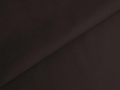 Ткань Плотный коттон твил горький шоколад , пог. м. (к3/2, 2510043, д1 к10)