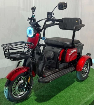 Электрический трицикл OSCAR TRIO-1 72V/20AH Графен/1200W Красный