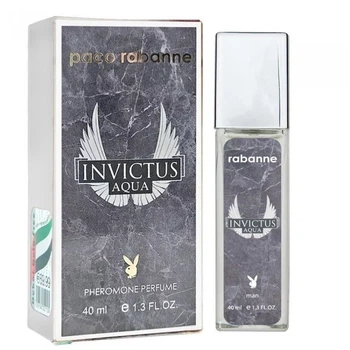 Мужская парфюмированная вода с феромонами No Brand (версия Rabanne Invictus Aqua 24), 40 ml