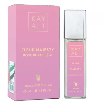Женская парфюмированная вода с феромонами No Brand (версия Kayali Fleur Majesty Rose Royale | 31), 40 ml