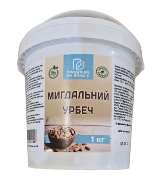 Урбеч (паста) миндальная, 1 кг
