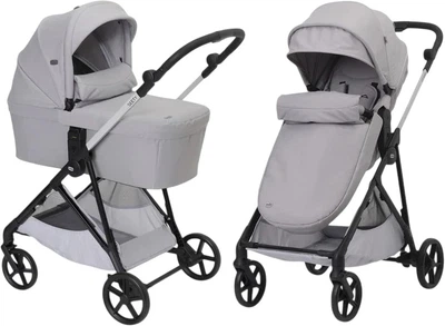 Коляска 2 в 1 Chicco Seety Серая (87097.56.01)