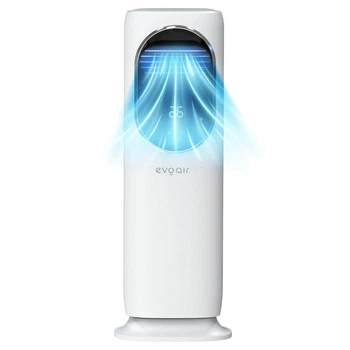 Охолоджувач повітря міні-кондиціонер evoair BRIIS SILVER PRO 4 в 1 охолодження, обігрів, зволоження, УФ-стерилізація і вентиляція повітря