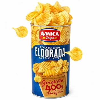 Чипсы XXL Amica Chips Eldorada Grigliata (Синие) 400 г