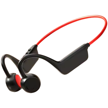 Бездротові кісткові навушники X1 Pro Bluetooth, спортивна гарнітура з мікрофоном + підтримка SD-карт, Red