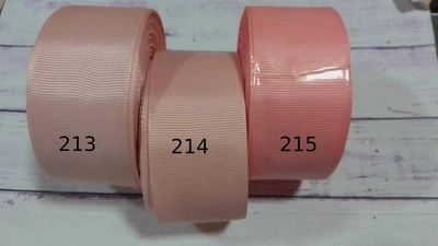 Стрічка репсова 40 мм №215 Персик 1 м