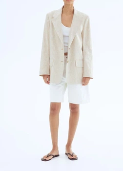 Жакет H&M 13483 яСвітлий бежевий XL (1275)