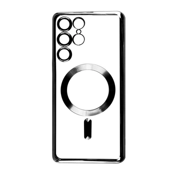 Защитный Чехол FIBRA Chrome MagSafe case Samsung S25FE Black