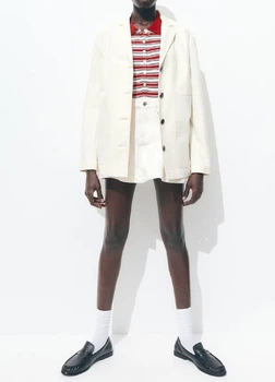 Жакет H&M 13468 Молочний L (1273)