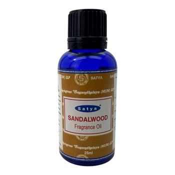 Ароматическое масло - Sandalwood 25мл, Satya (Сандаловое дерево)