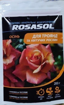 Добриво мінеральне Для троянд та квітучих рослин 200 г 29/04