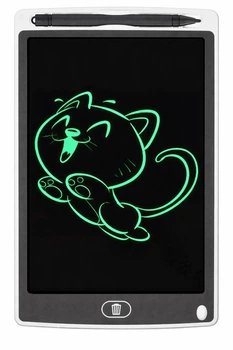 Дитячий графічний LCD планшет дошка для малювання та записів 10 дюймів Writing Tablet білий