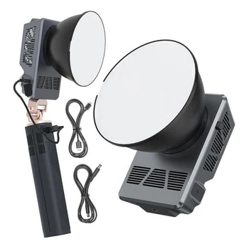 Профессиональный портативный видеосвет Mamen SL-PB100R 100Вт RGB COB 2500-6500K с аккумуляторной ручкой 27000 мАч для фото видео