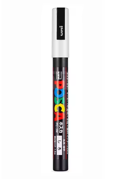 Маркер акриловый Uni Posca PC-3M (0.9-1.3 мм) Белый