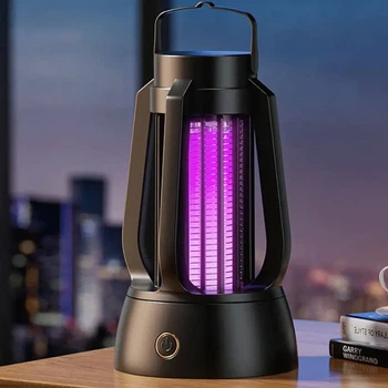 Уничтожитель насекомых электрический Mosquito Killer Lamp 3in1 аккумуляторный фонарь для кемпинга