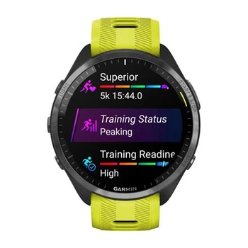 Смарт-годинник Garmin Forerunner 965 з карбоново-сірим титановим безелем