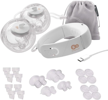 Электрический молокоотсос Kinderkraft GentleNest Двойной (KEGEFL00PNK0000) (00-00305412)