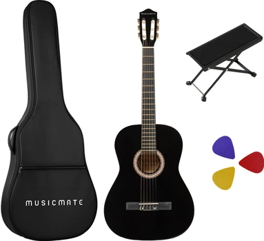 Класична гітара MusicMate G15 ClassicMidnight Black (5904119285646)
