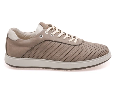 Туфлі комфорт чоловічі IKOS 483-8/BEIGE NUB 44 Бежевий