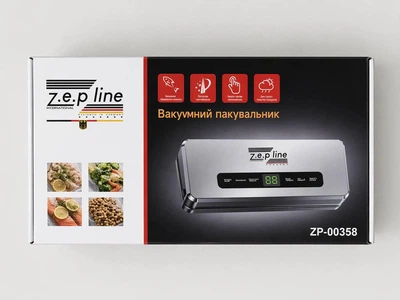 Автоматический упаковщик продуктов Zepline, 200 Вт, универсальный вакууматор, вакууматор настольный, кухонный упаковщик